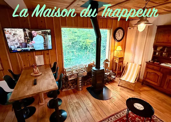 Feriehus La Maison Du Trappeur Et La Des Sources *