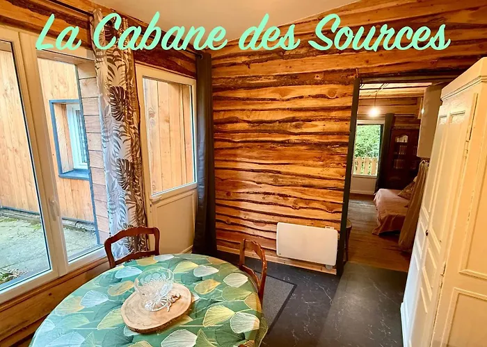 La Maison Du Trappeur Et La Des Sources Feriehus