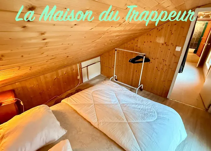 La Maison Du Trappeur Et La Des Sources Feriehus