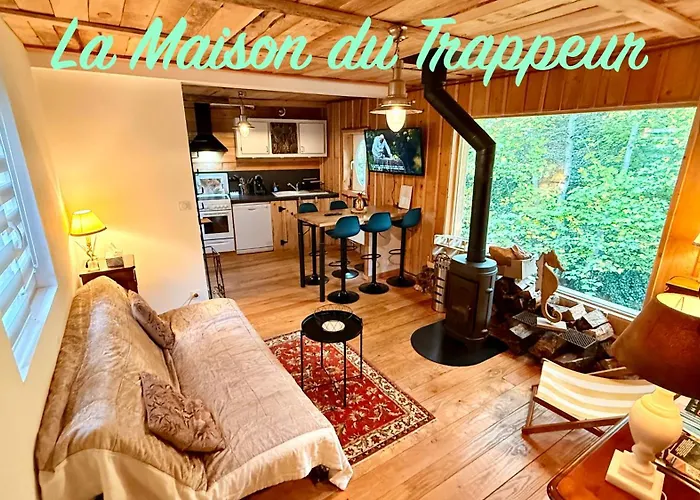 La Maison Du Trappeur Et La Des Sources Le Mont-Dore