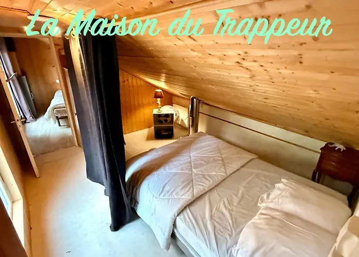 La Maison Du Trappeur Et La Des Sources Feriehus